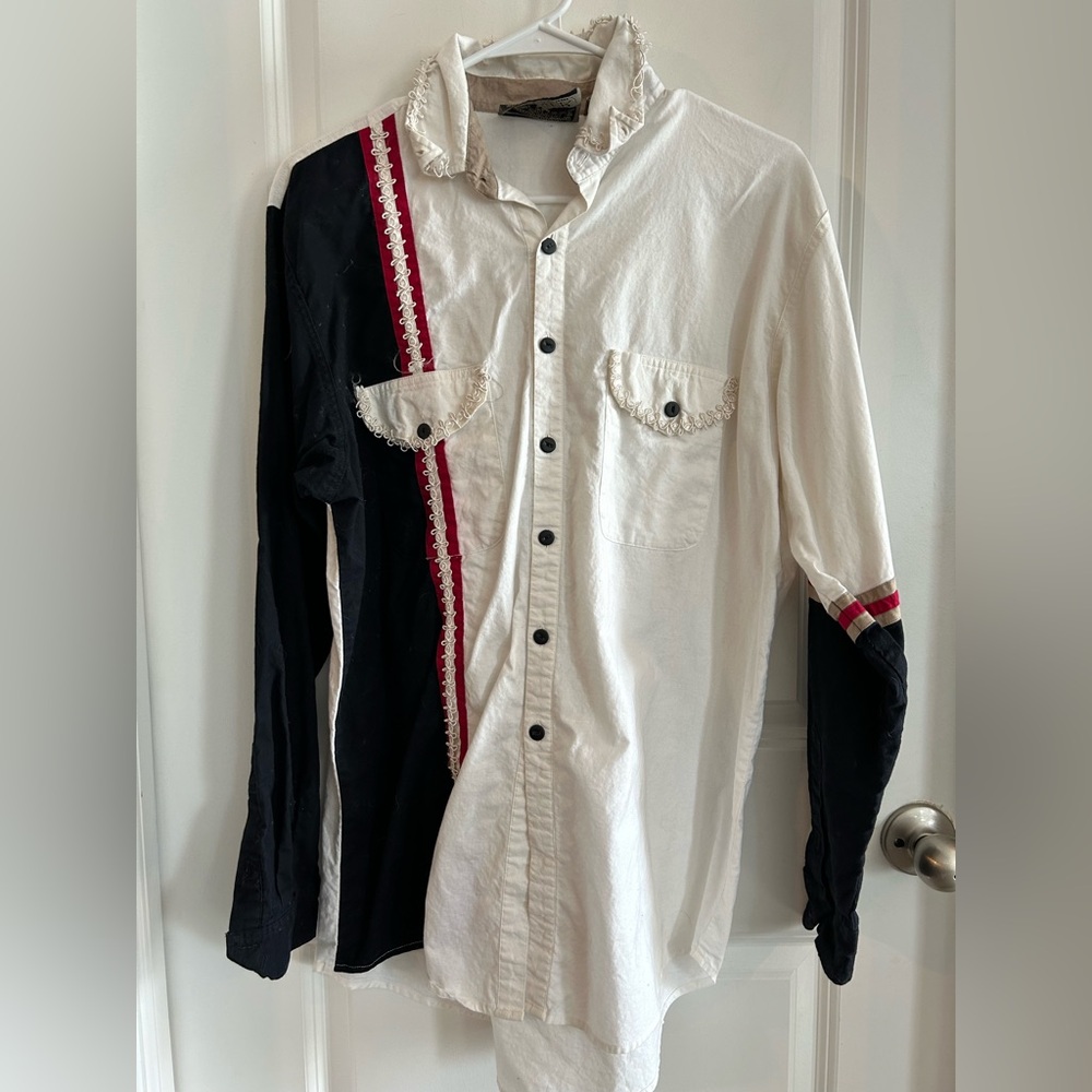 Vintage 90s spindle river western shirt